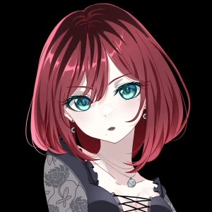 Goth cutie by the lovely graymonster