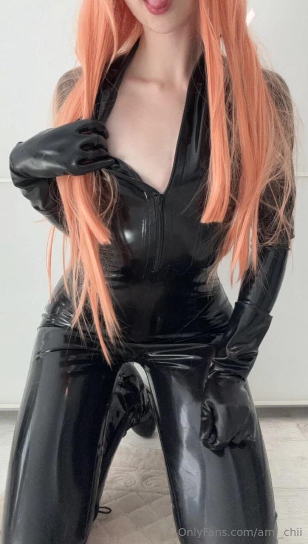 I m wearing my favorite black latex suite gloves and boots shall we part 1 