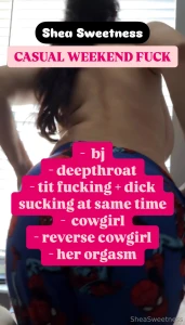 New b g available on my vip nbsp sheasweetnessvip