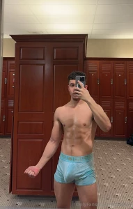 Your friendly neighborhood locker room freak part 4