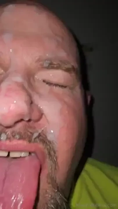 Bonus - big construction worker wanted to shoot a load on my face but 
