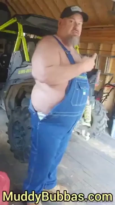 Preview - october overalls jocktober showing off my jockstrapped ass 