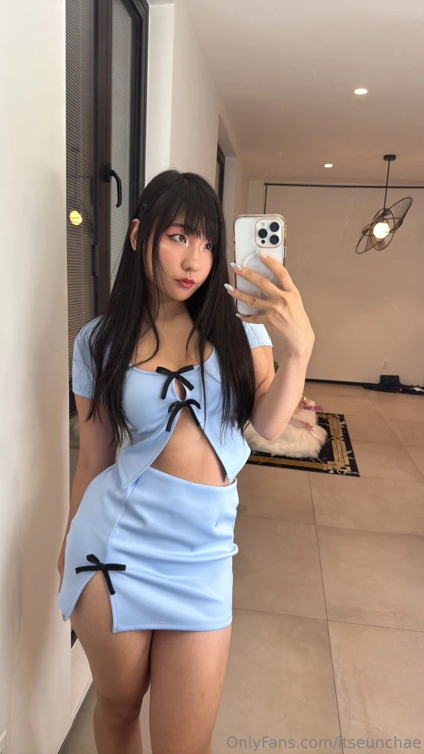 I m loving this blue on me but i know you re gonna love when i take it 