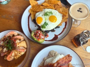 Ive been eating good on this trip ngl part 2