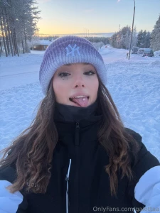 Snowflakes on my tongue but i m saving the real heat for later part 2