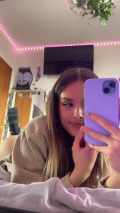 Mirror right next to the bed could come in handy