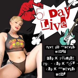 5 day live join me using the beacons link in bio to get to me