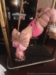 I got tied to a luggage cart at the spanking party in texas amp it was part 2