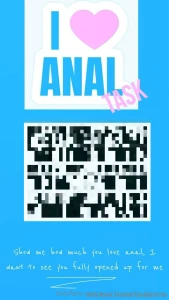 Unlock this anal task if you re a whore for a dick