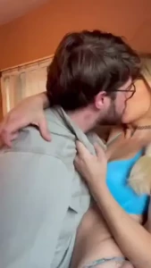 November 18 2021 lil makeout sesh turned into a giant facial