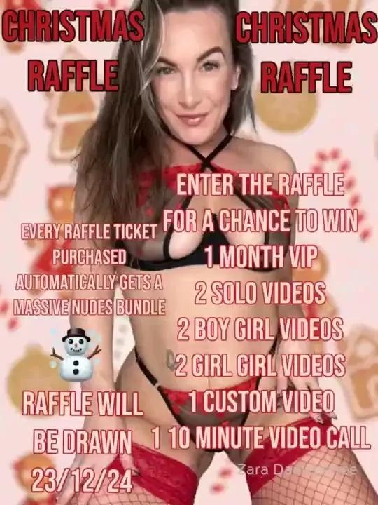 Christmas raffle enter my christmas raffle for 5 to automatically get 