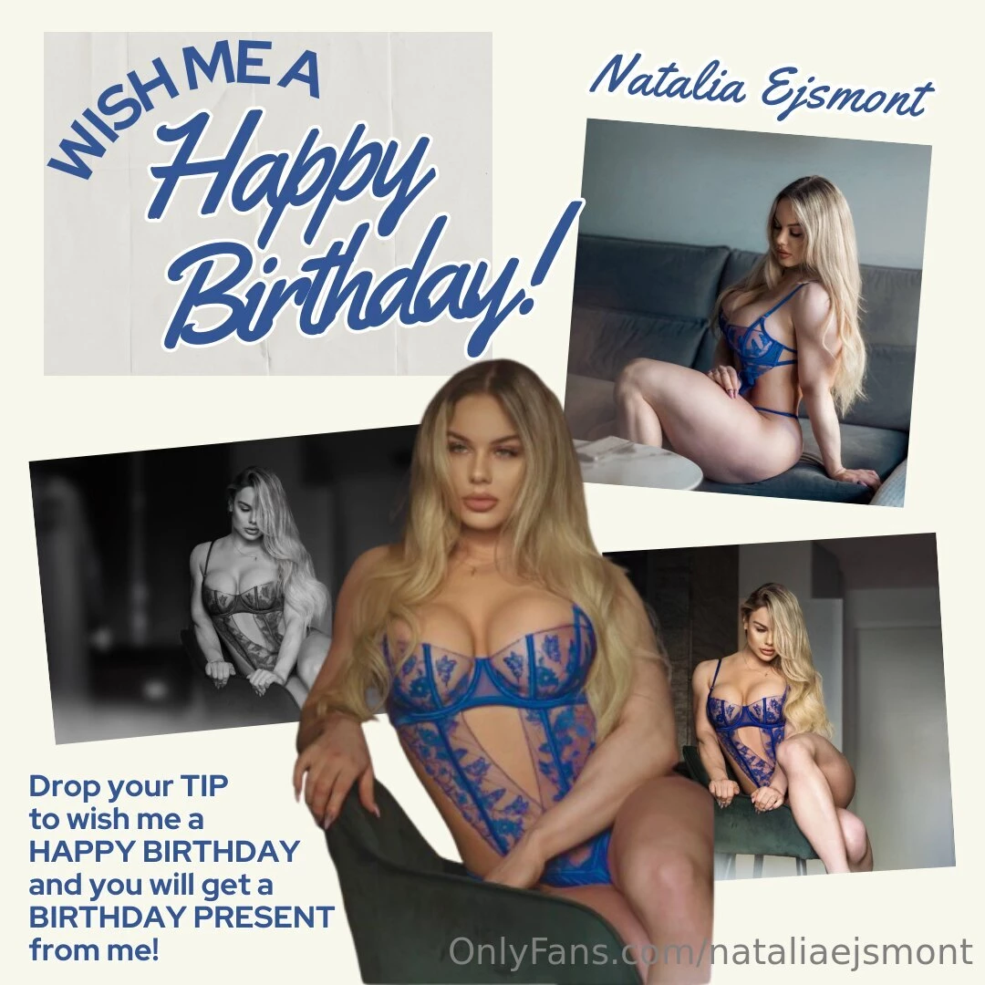 My birthday is almost here and you get the gifts nbsp i ll be 