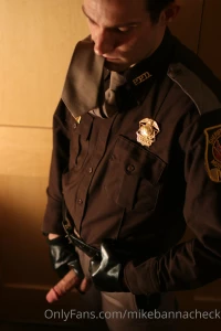 Hot policeman photo shoot part 12