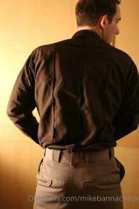 Hot policeman photo shoot part 5