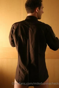 Hot policeman photo shoot part 2