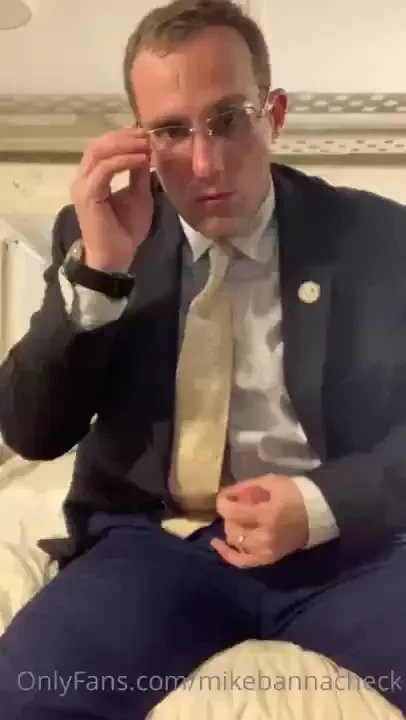 Suit and tie wank part 1 