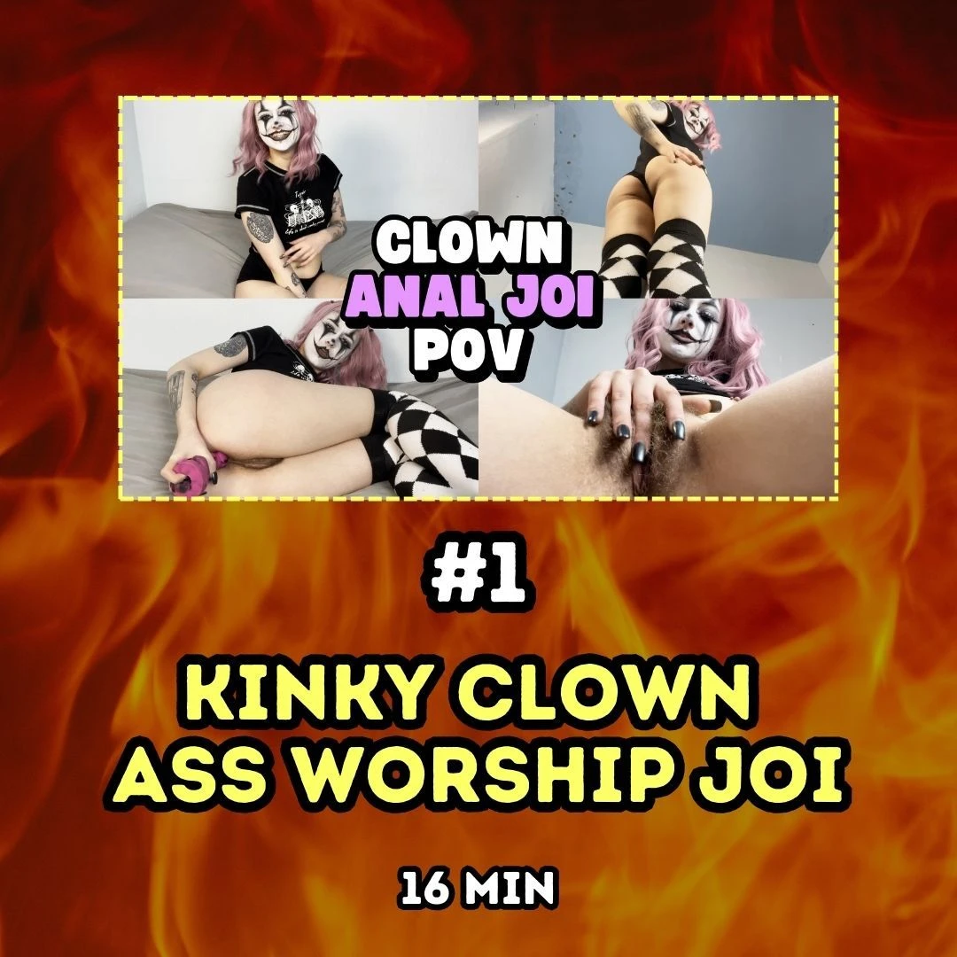 Clown buttload 40 mins of clown booty roll up pants down grab any of part 1 