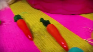 Inkie has decided to be a bunny for halloween so it s only appropriate