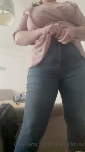 curvaliciousx - Today is ass tuesday featuring those tight skinny jeans wobble 