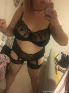Do fishnet stockings and suspender belts do it for you another