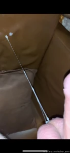 So much cum dripping from my dangly balls part 3