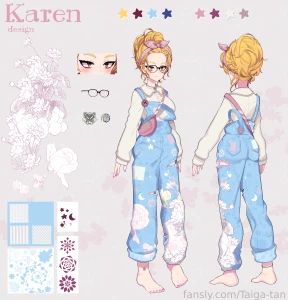 Updated ref sheet art akagi_a