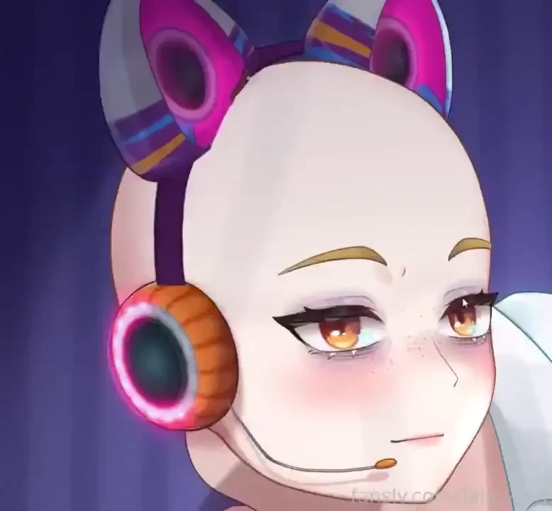 Spoilers karenkim wip - check out the rigging on these headphones can 