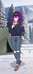 Merry christmas enjoy this cute little background with a few familiar