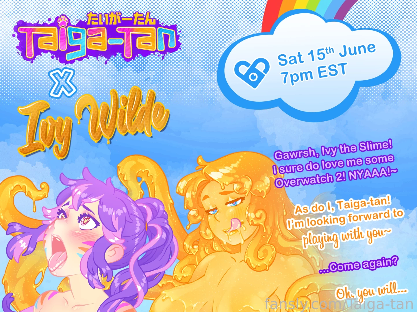 18 sat 15th june i m inviting ivy wilde to play some totally innocent 