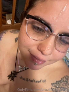 Do i look cute covered in cum