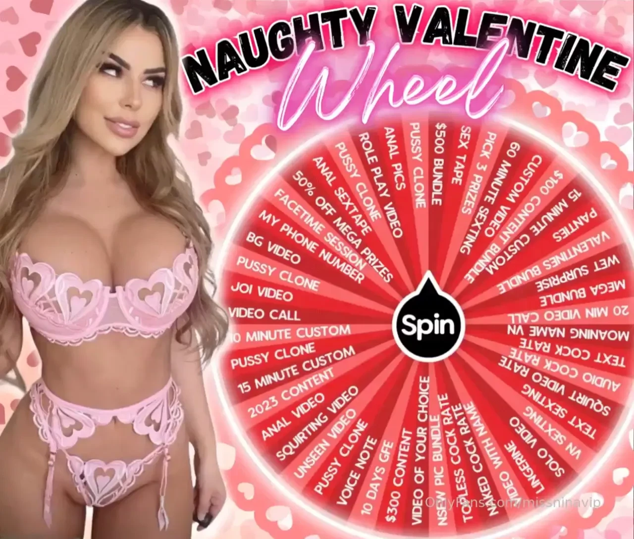 Your very own valentine s wish - if you could have one thing from me part 1 