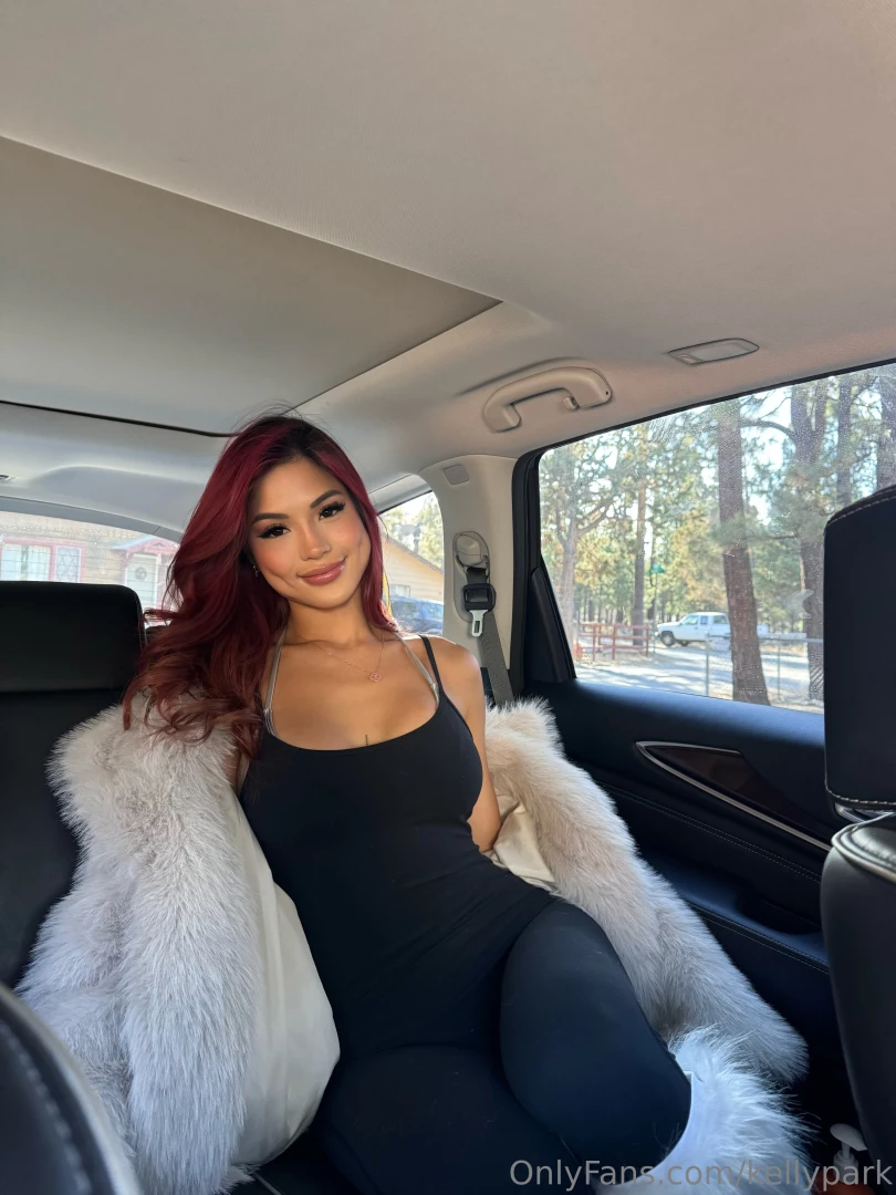 I felt like going in the back seat today 