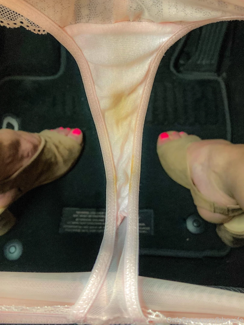 I m super creamy today dm me if interested in my very creamy panties part 3 