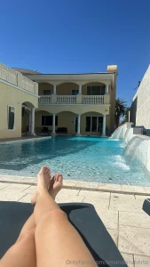 Pool day sportyfeet for more content