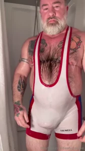 Come shower with dad after the meet