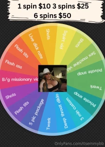 Going live tonight only on itsem come spin the wheel if you can t make