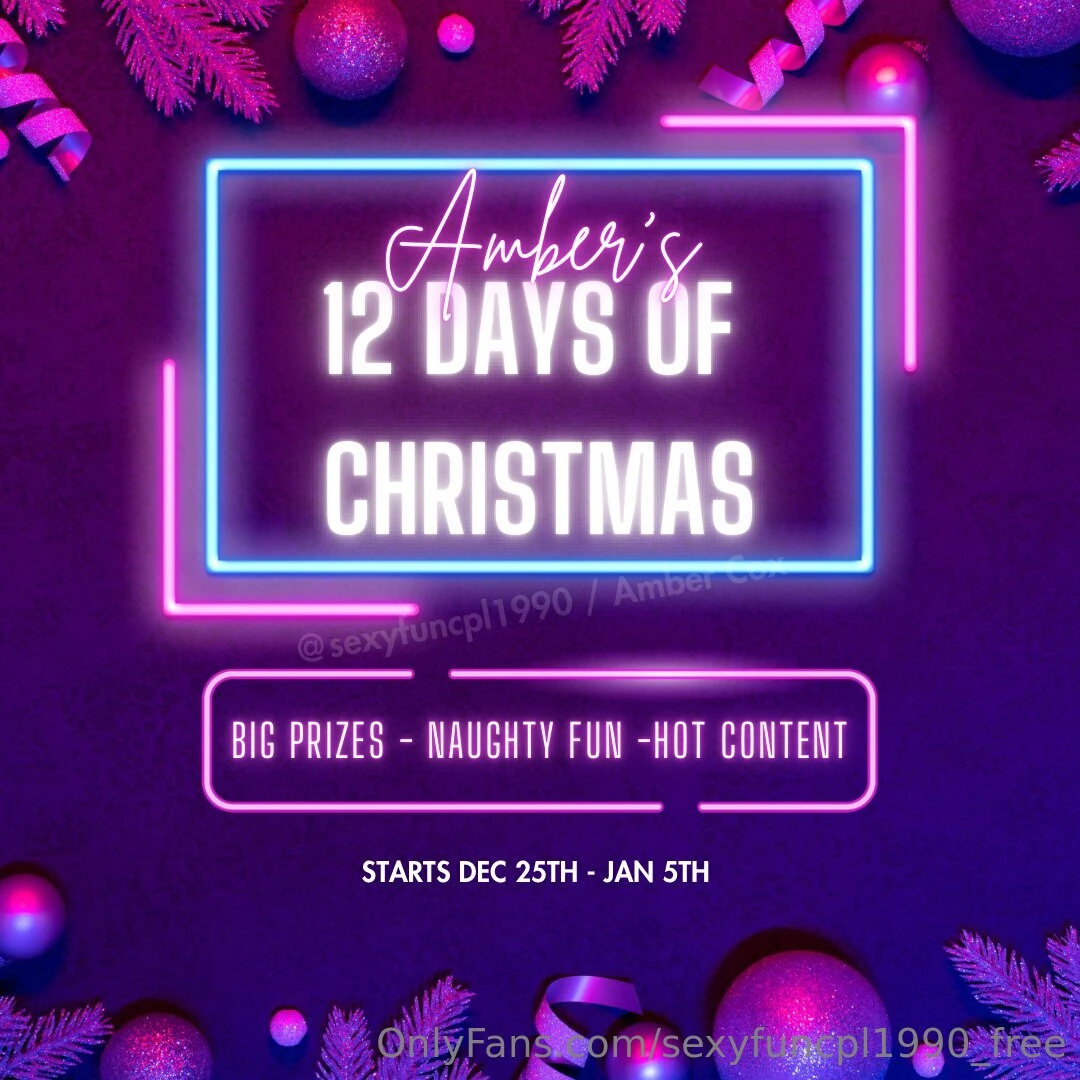 12 days of christmas starts on dec 25th you can opt in each day 