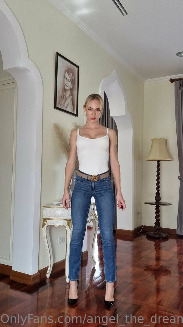 angel-the-dreamgirl - The second levis jeans were even tighter so closeup to my pussy and i part 1 