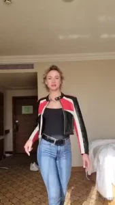 Playing with my tits
