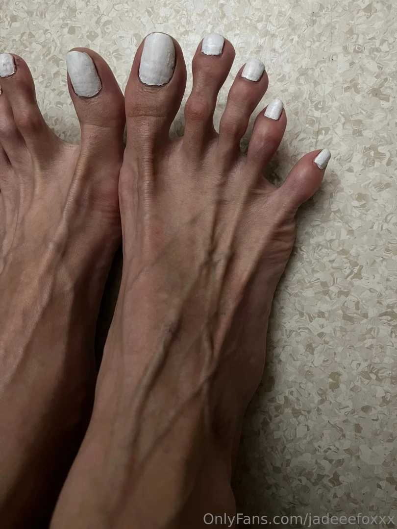 Summer has begun and the white pedicure do you like this color 