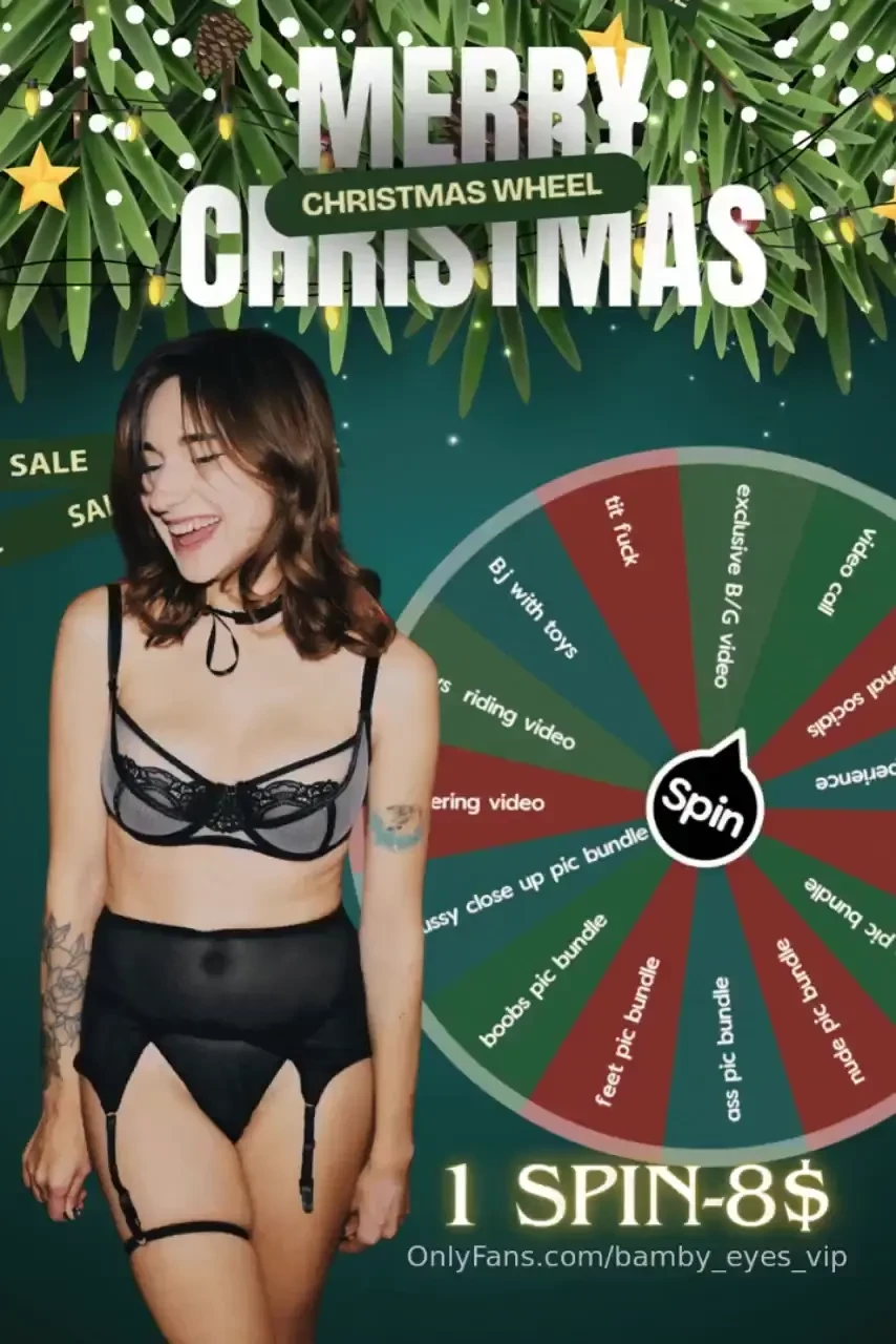 The ultimate christmas spin the best win-win game with the hottest 