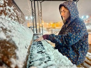 It was a little cold by the way but i got through it