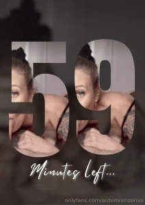 Get ready 59 minutes from now i ll be your sweetest addiction and your