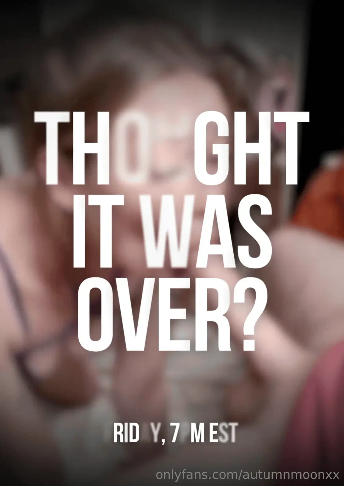 Thought the excitement had ended think again i m about to drop 