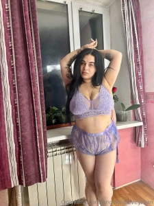 Seduction in purple ready to see me in delicate yet irresistibly sexy