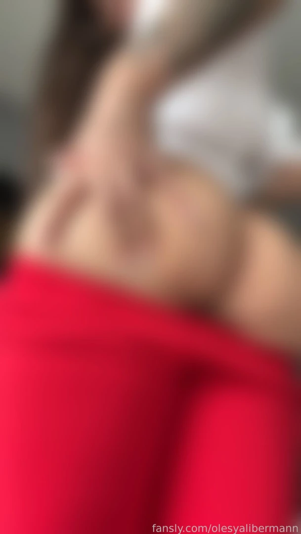 Take a peek under my red leggings as i m pulling them down revealing part 2 