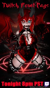 Tonight twitch front page stream starts at 8pm pst you gonna be there