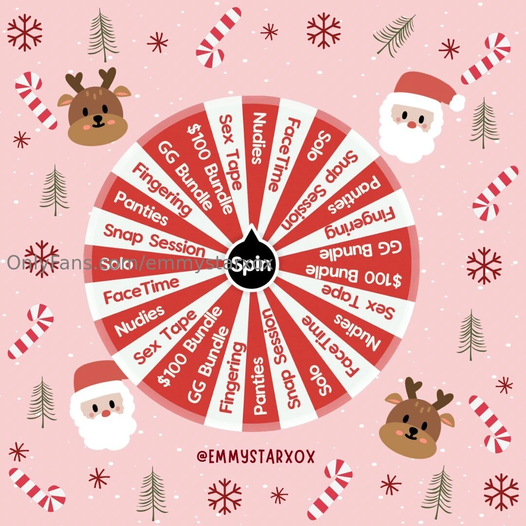 20 spins plus every spin gets you entered to win my christmas pantie 