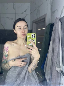 How about some hot content right in the bathtub warm water drops