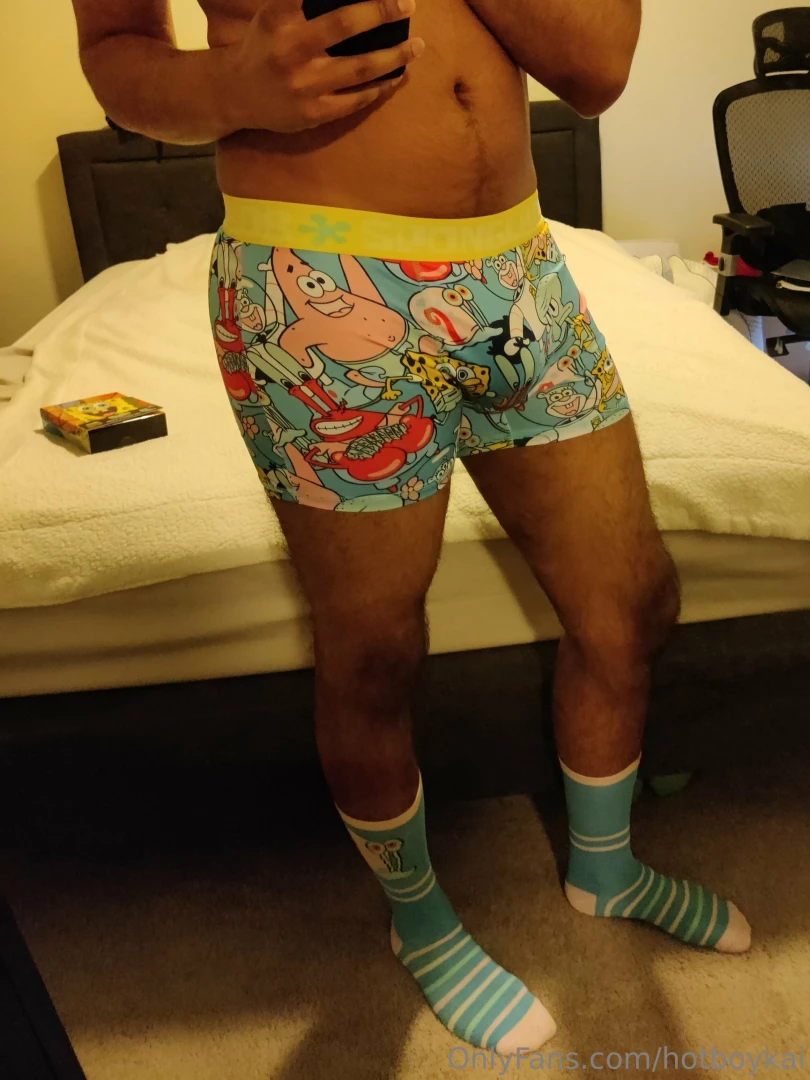 I got spongebob underwear too 